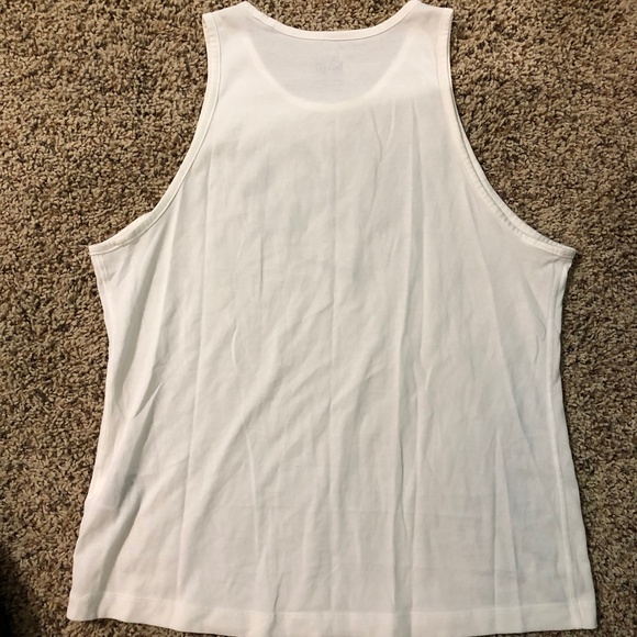 Nike White Dri-Fit Tank Top - Picture 2 of 4